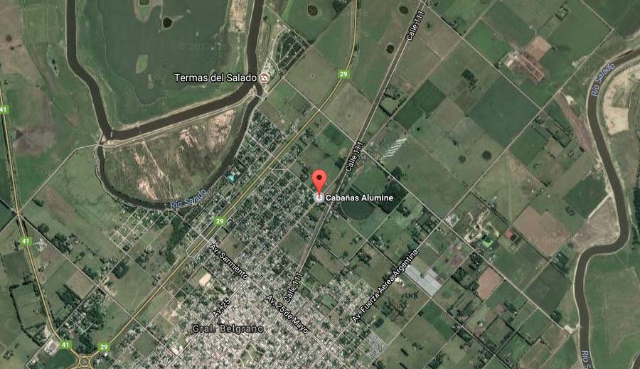 Mapa General Belgrano